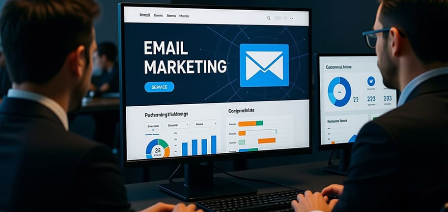 خدمة التسويق عبر البريد الإلكتروني