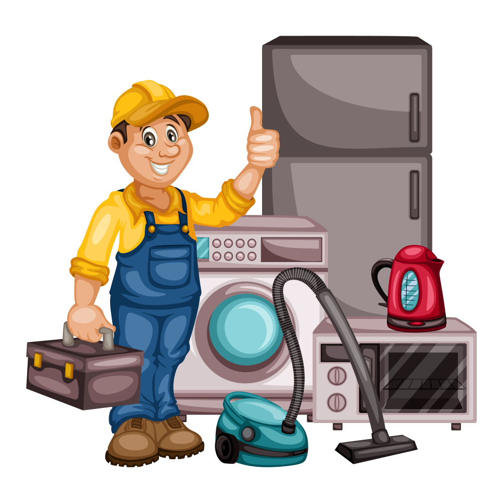 Ac repair, washers repair, refrigerators repair ovens 